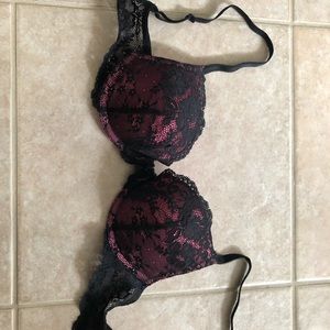 Black lace Victoria’s Secret Bra